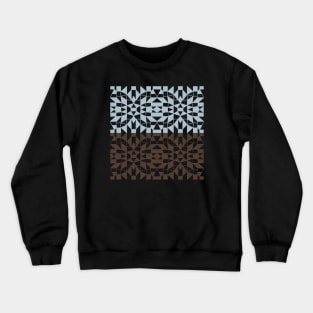 Modern Geometric Crewneck Sweatshirt